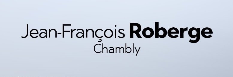 Jean-F. Roberge's banner