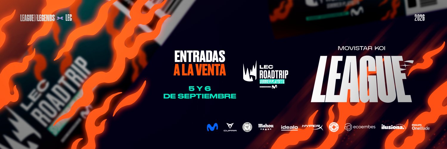 Movistar KOI League of Legends's banner