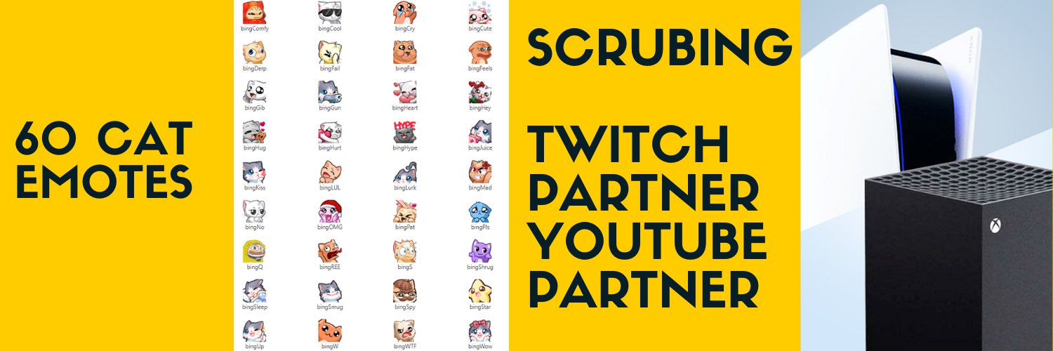 Scrubing Vtuber debut soon 🙀 (^._.^)ﾉ's banner