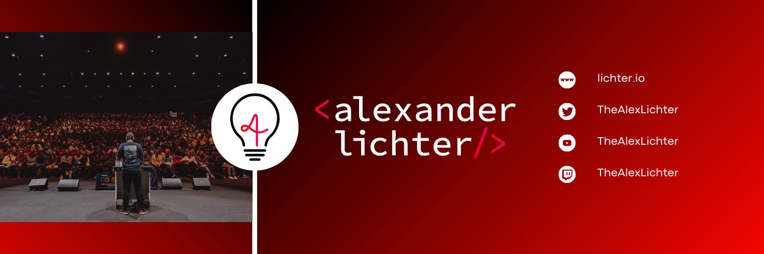 Alexander Lichter's banner