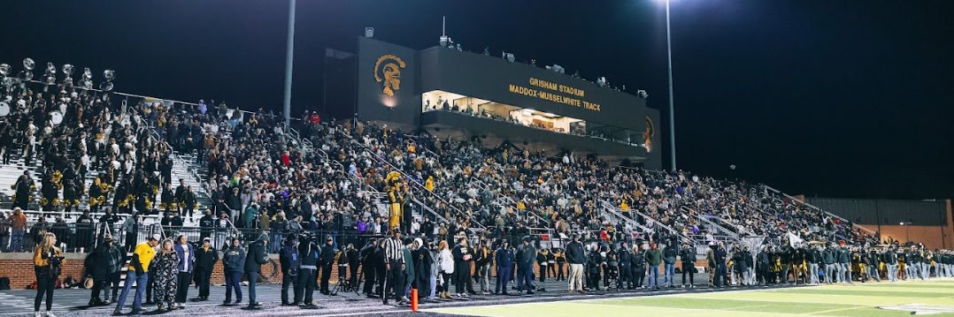 Trojan Football's banner