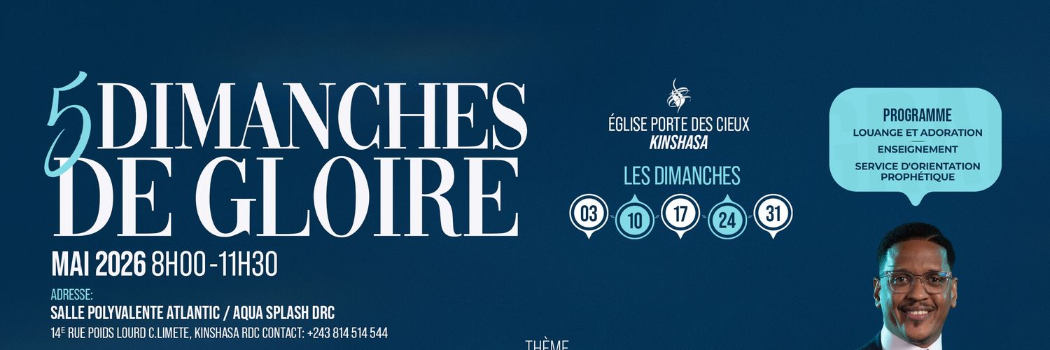 PROPHÈTE JOEL FRANCIS TATU's banner