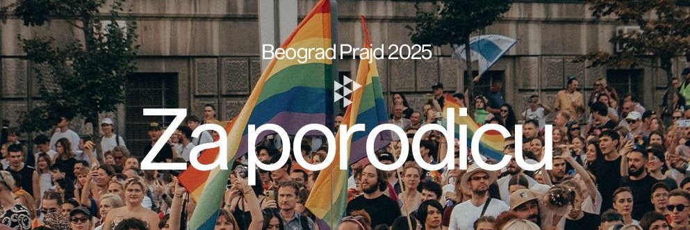 Beograd Prajd's banner