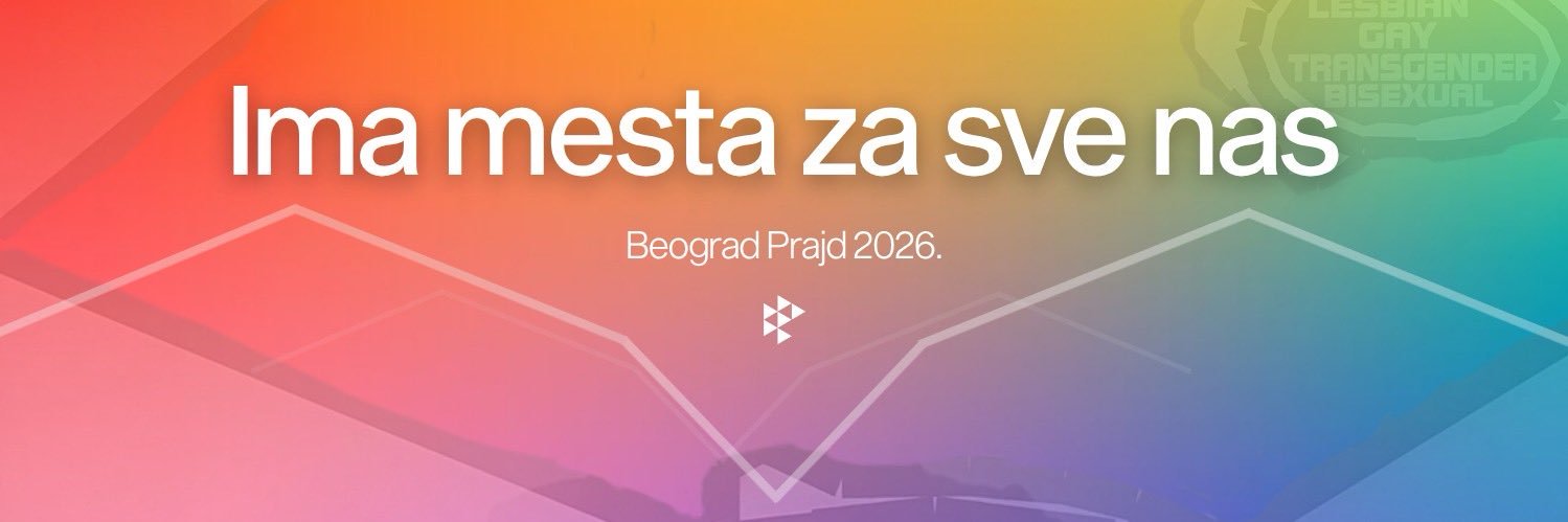 Beograd Prajd's banner