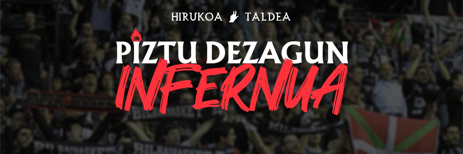 Hirukoa Taldea's banner