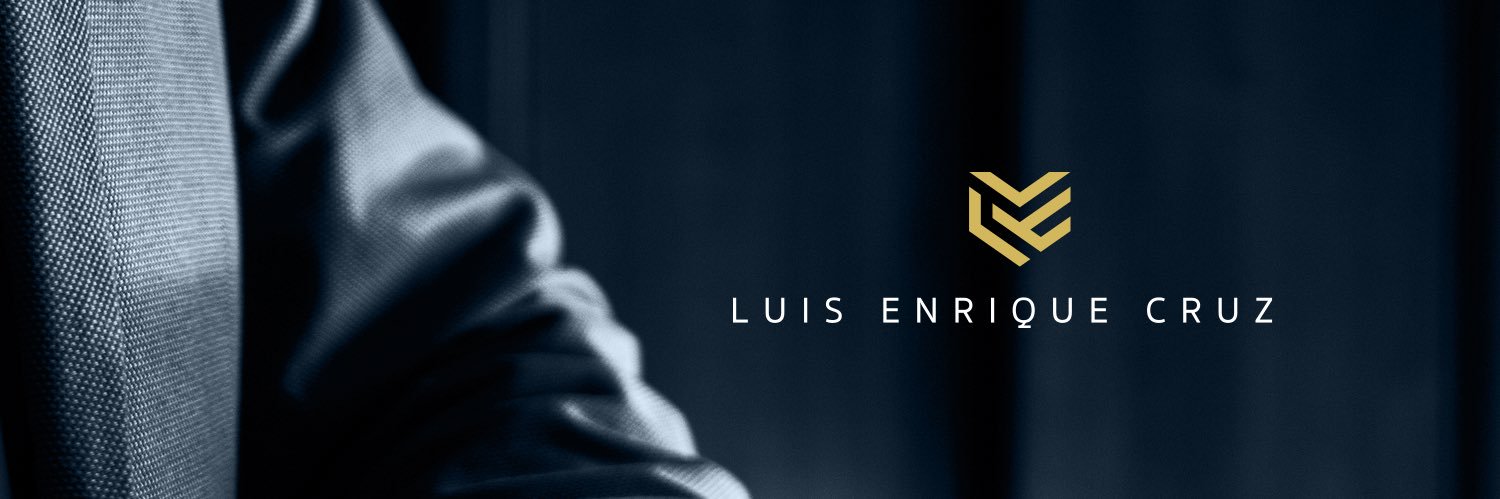 Luis Enrique Cruz's banner