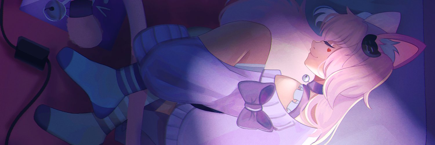 Ayahoii 🐱 Vtuber | Tomorrow's banner