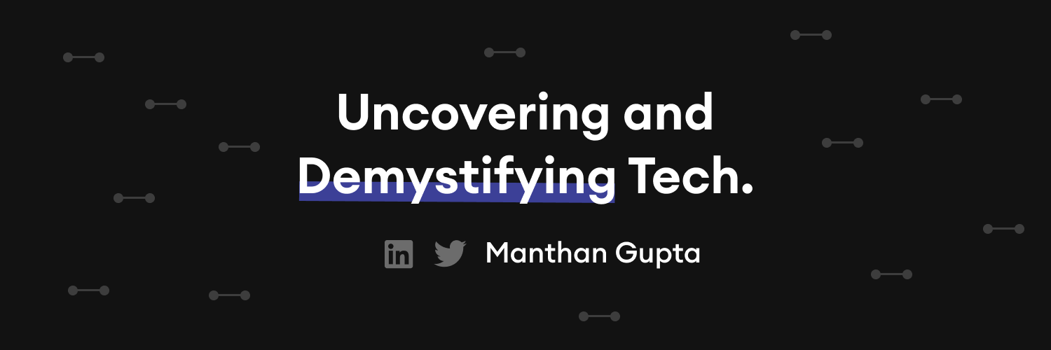 Manthan Gupta's banner
