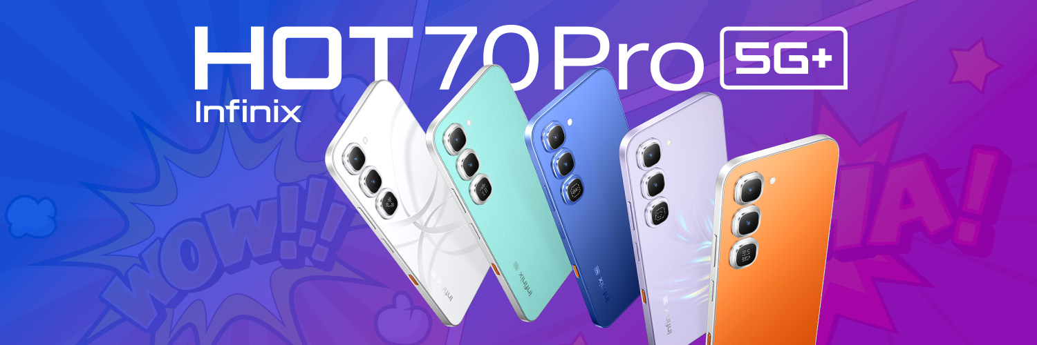 Infinix Mobile's banner