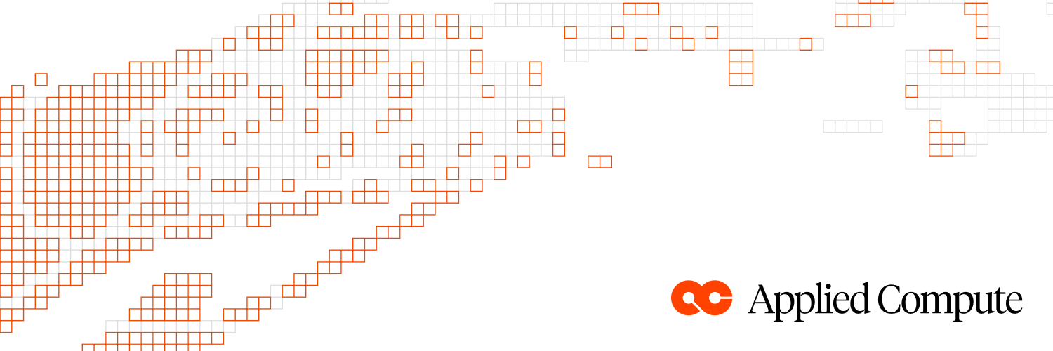 Applied Compute's banner
