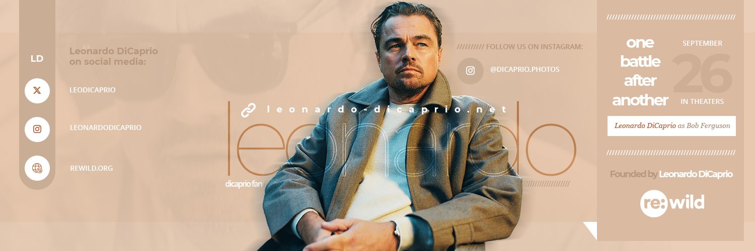 Leonardo DiCaprio Fan's banner
