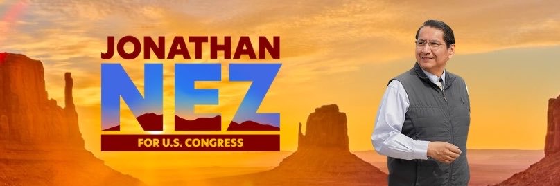 Jonathan Nez's banner