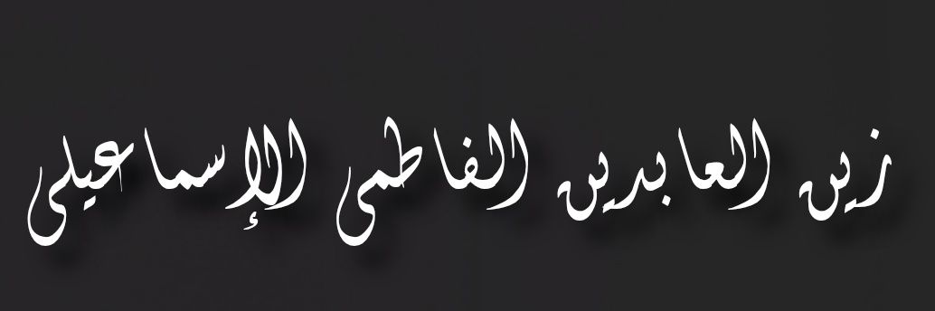 🕊️زيـن العـابدين الفــاطمي الإسماعيلي🕊️'s banner