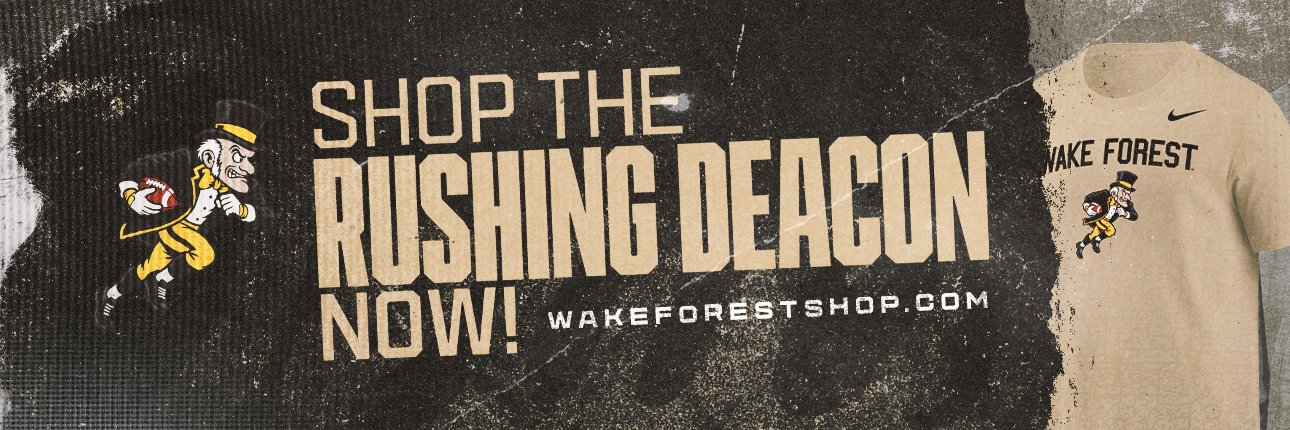 Wake Forest Football's banner