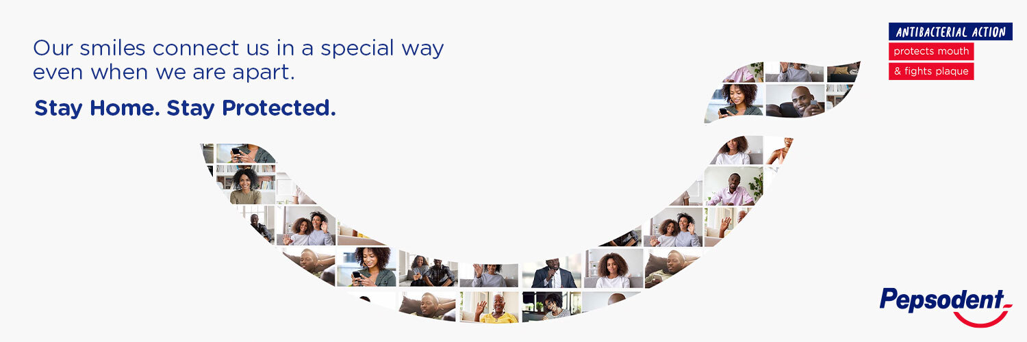 Pepsodent Nigeria's banner