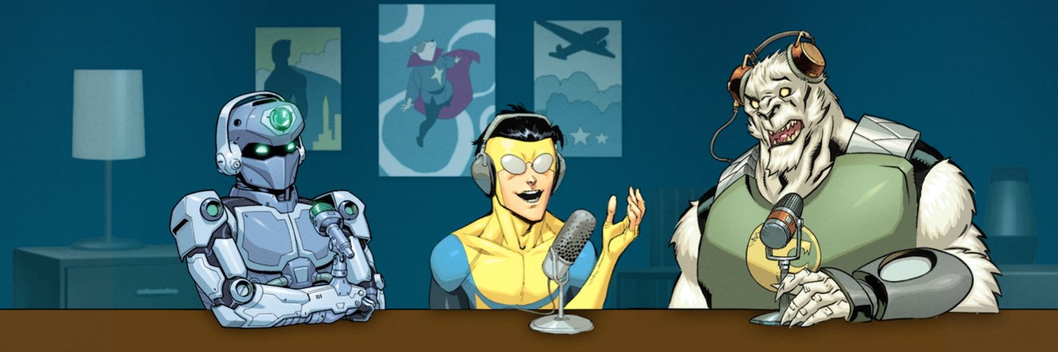 The Invincible Podcast's banner