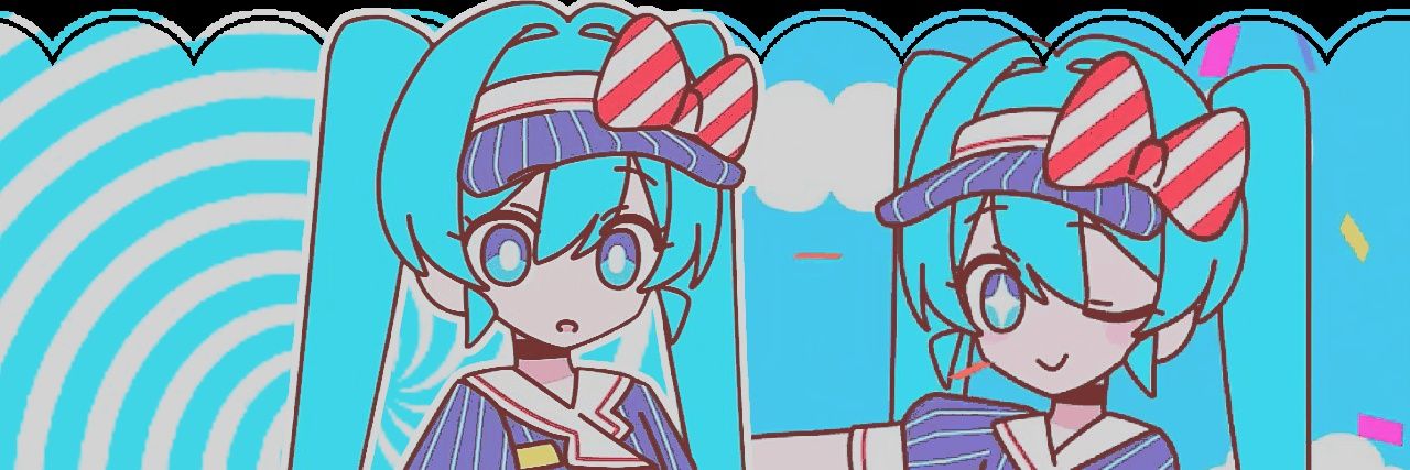 初音ミク's banner