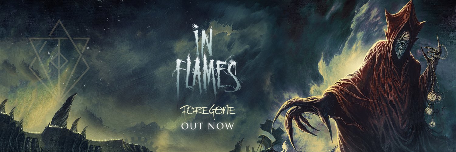 In Flames's banner