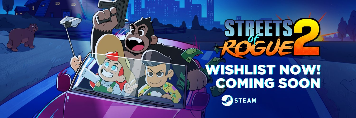 Streets of Rogue 2 💥's banner