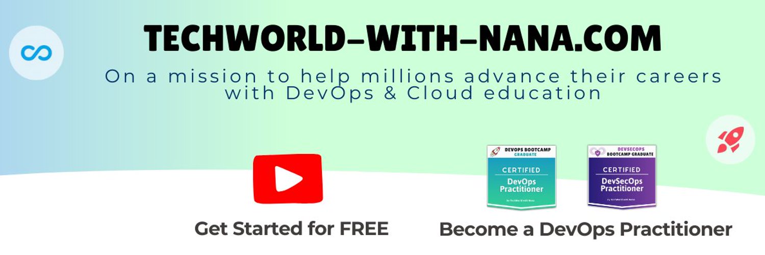 TechWorld with Nana | DevOps's banner
