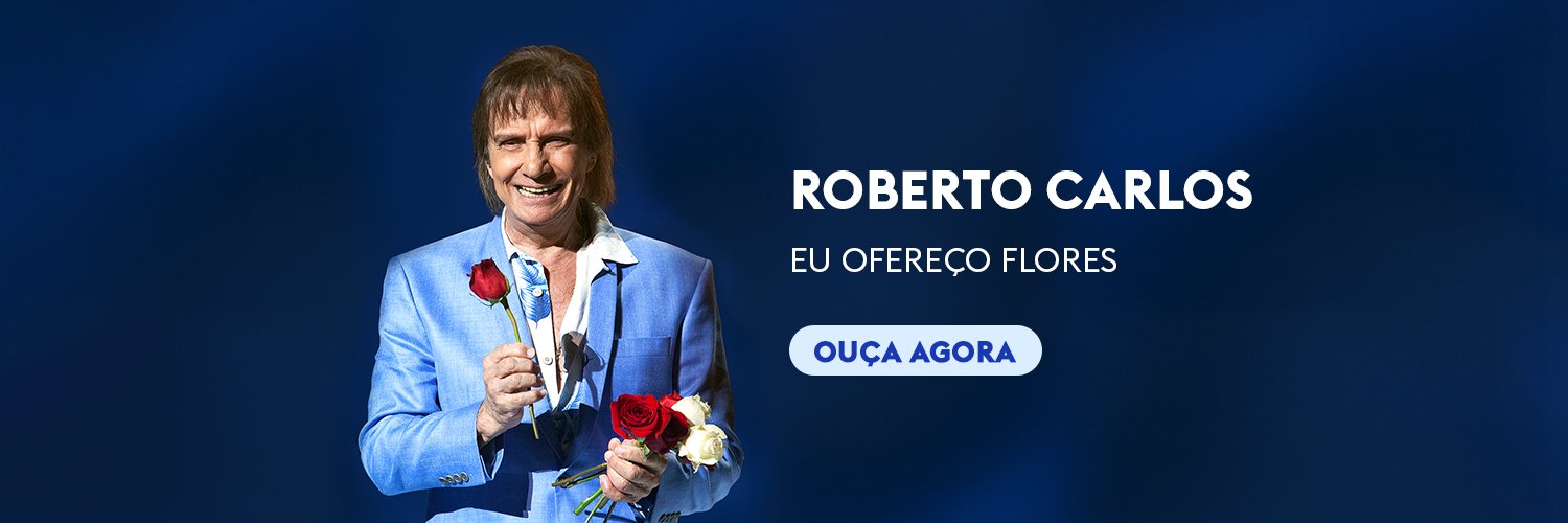 Roberto Carlos's banner
