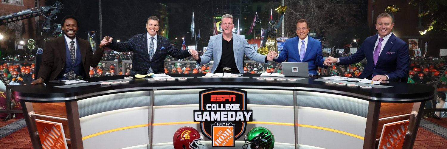 College GameDay's banner