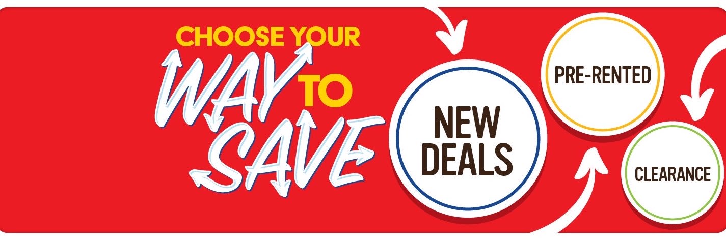 Rent-A-Center's banner
