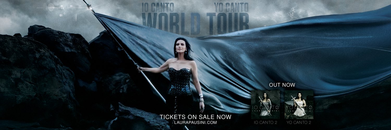 Laura Pausini's banner