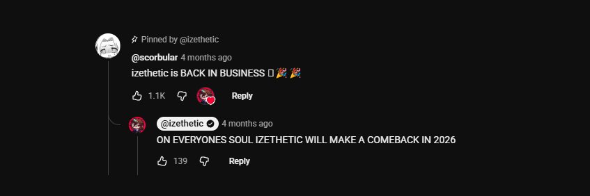 izethetic's banner