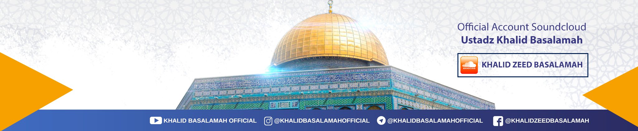 Khalid Basalamah Official's banner