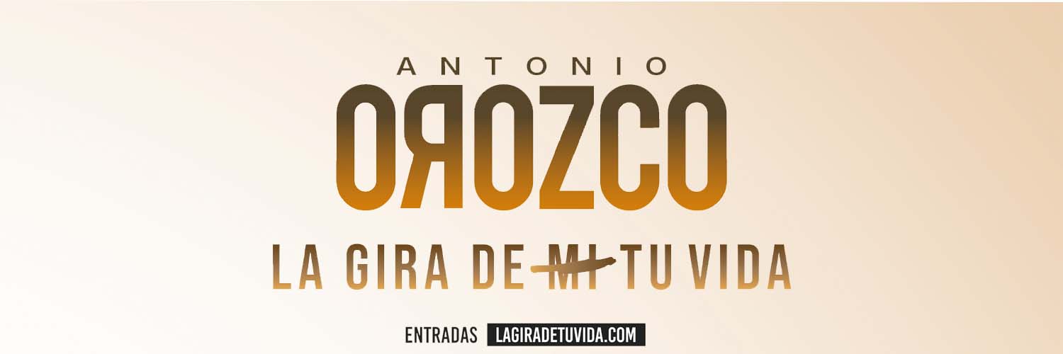 Antonio Orozco's banner