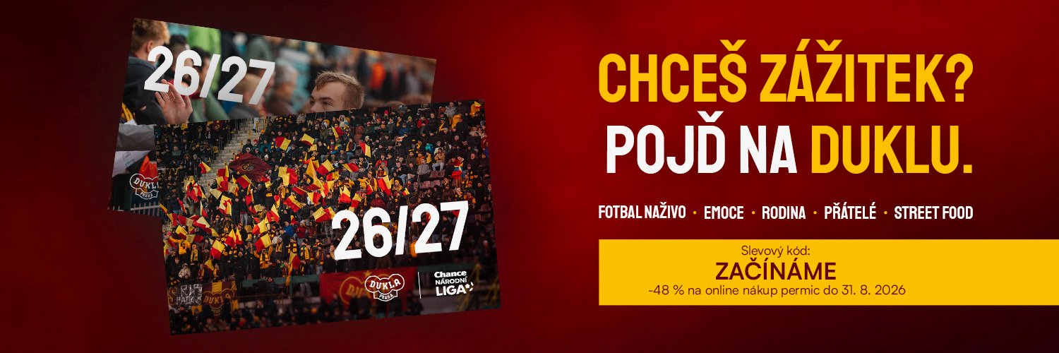 FK Dukla Praha's banner