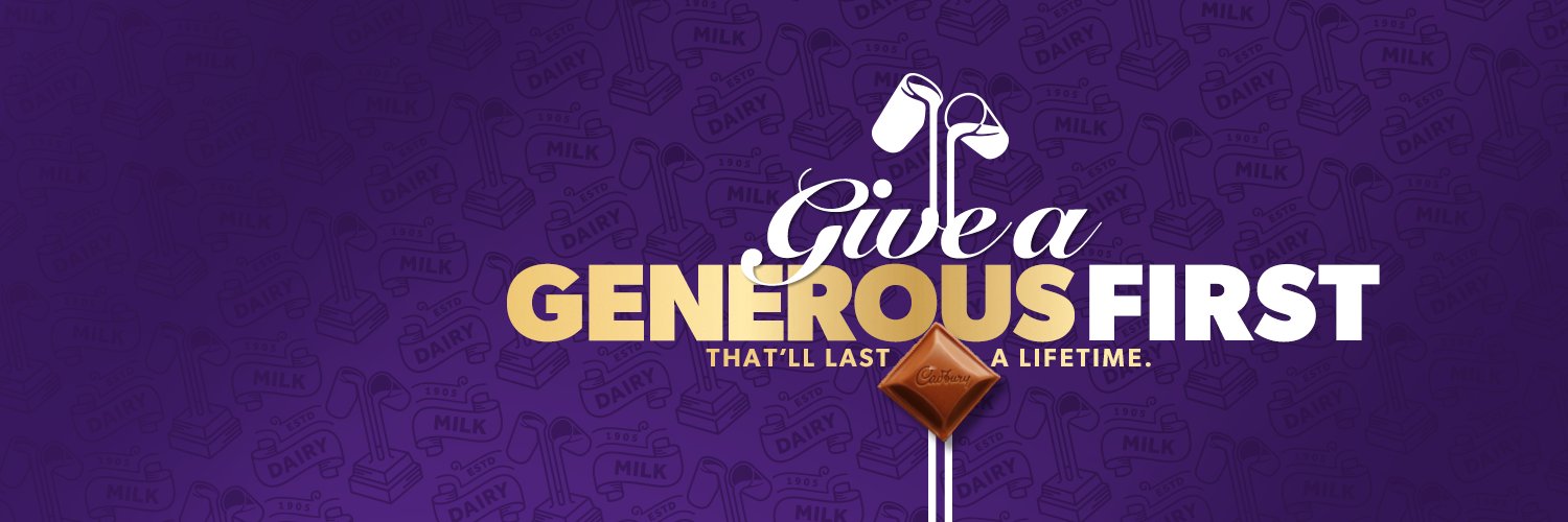 Cadbury Dairy Milk's banner
