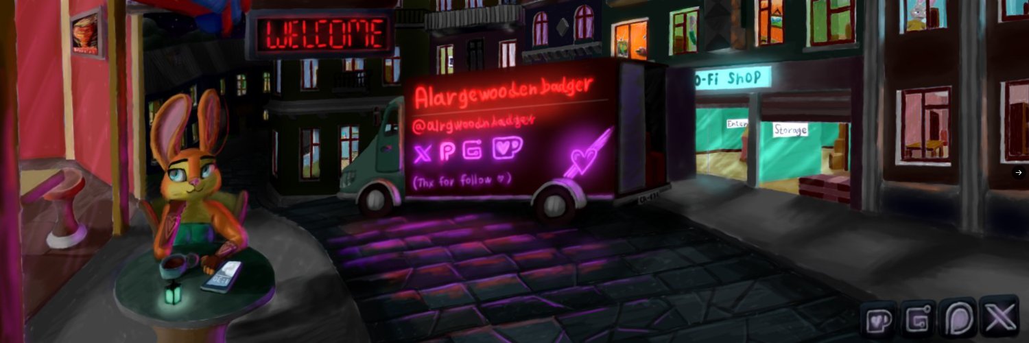 alargewoodenbadger's banner