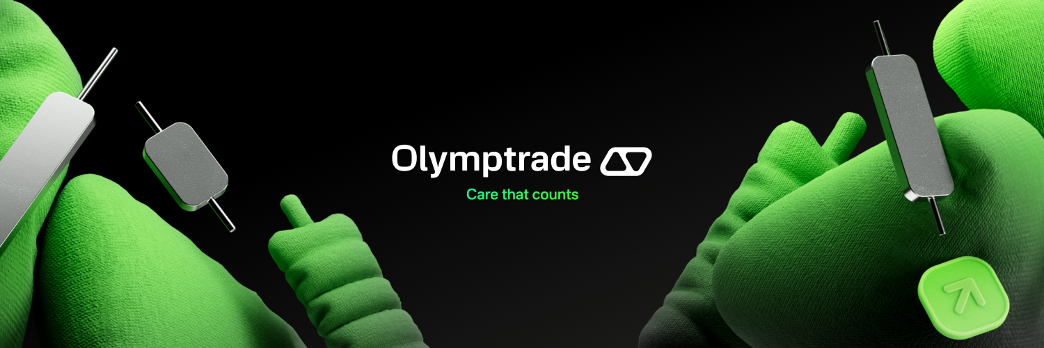 Olymptrade's banner