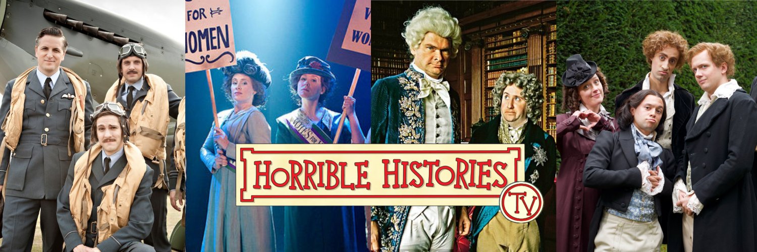 Horrible Histories TV's banner