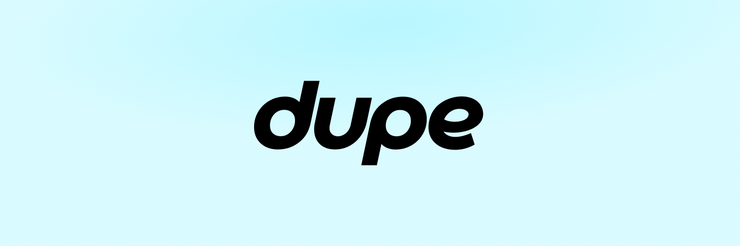Bobby from Dupe.com's banner