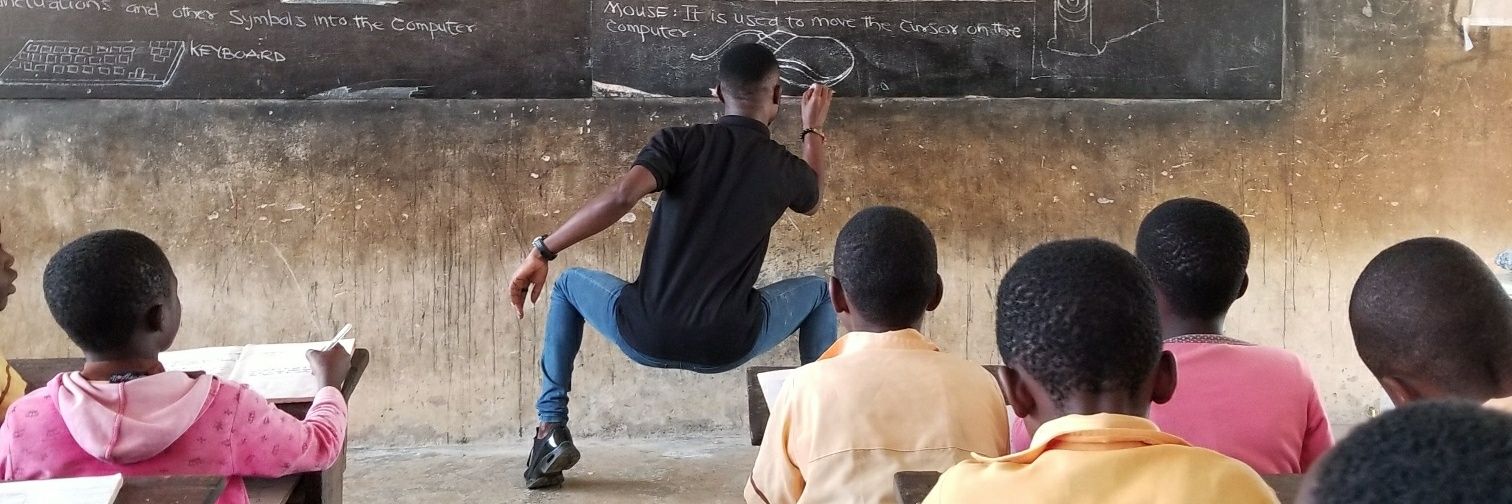 Teacher Kwadwo's banner