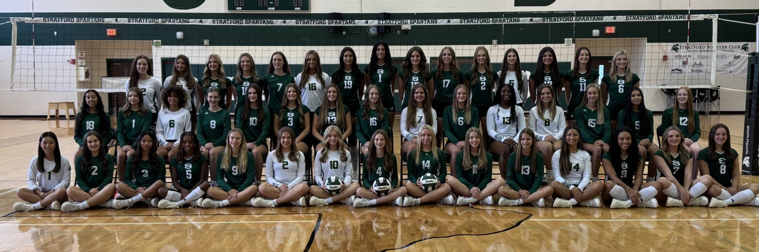 Stratford Volleyball's banner