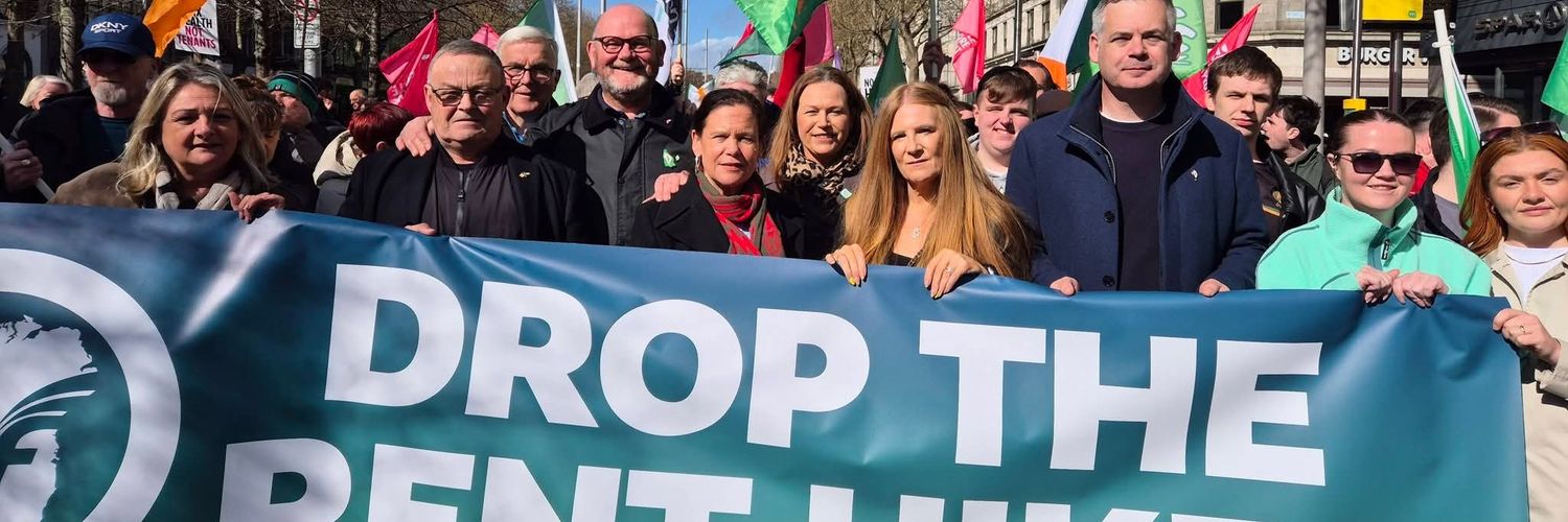 Cllr. Daithí Doolan's banner
