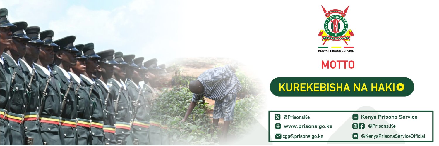 Kenya Prisons Service's banner