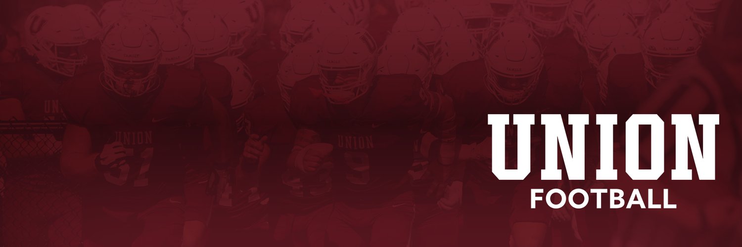 Union College Football's banner
