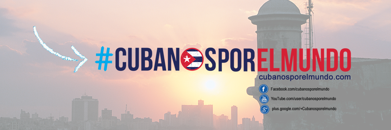 Cubanos por el Mundo's banner
