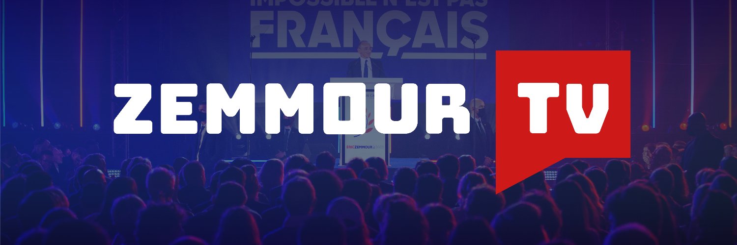 Zemmour TV's banner