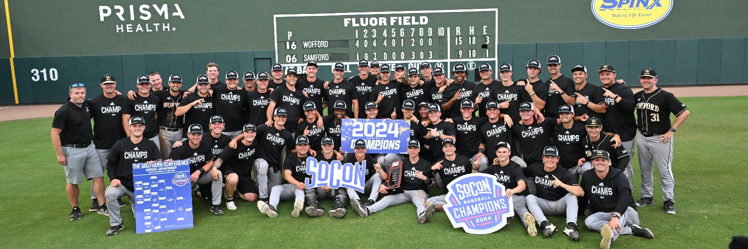 Wofford Baseball's banner