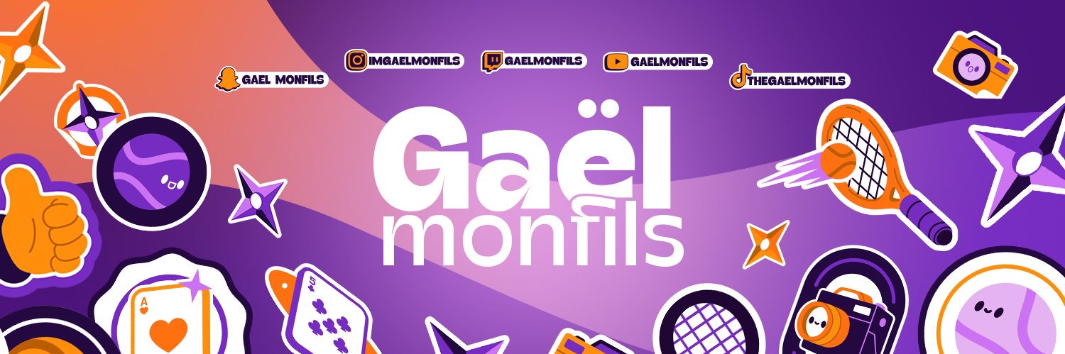 Gael Monfils's banner
