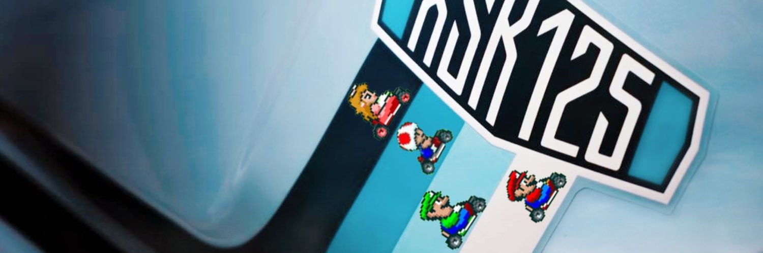 青いバイク's banner