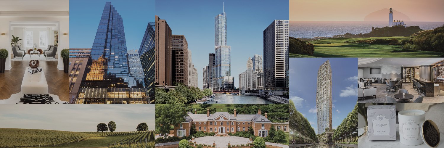 The Trump Organization's banner