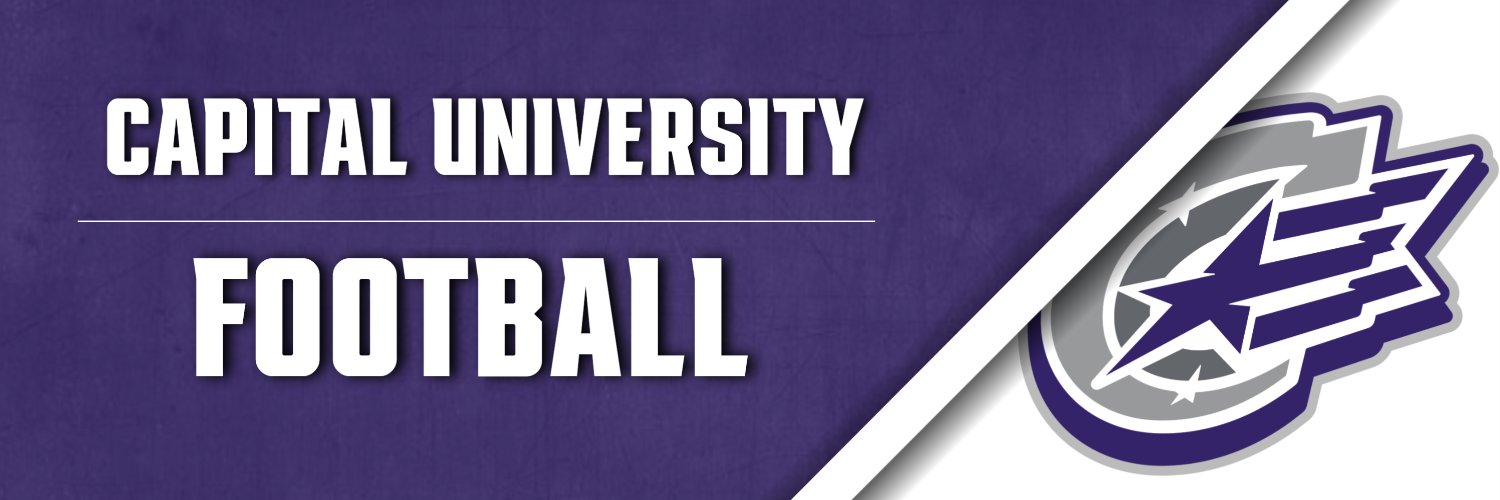 Capital University Football's banner