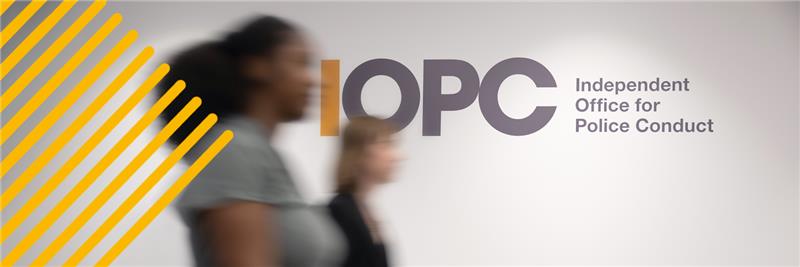 Independent Office for Police Conduct (IOPC)'s banner